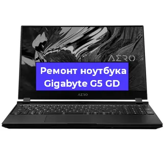 Замена разъема питания на ноутбуке Gigabyte G5 GD в Екатеринбурге
